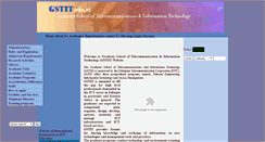 Desktop Screenshot of gstit.edu.et